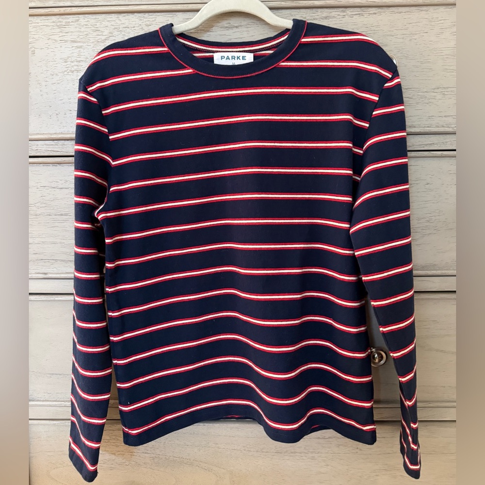 Parke Long Sleeve Cotton Shirt - Size Medium